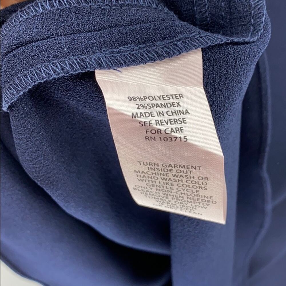 Nanette Lepore dark navy dress graduation wedding special occasion sz 16 - Picture 7 of 7